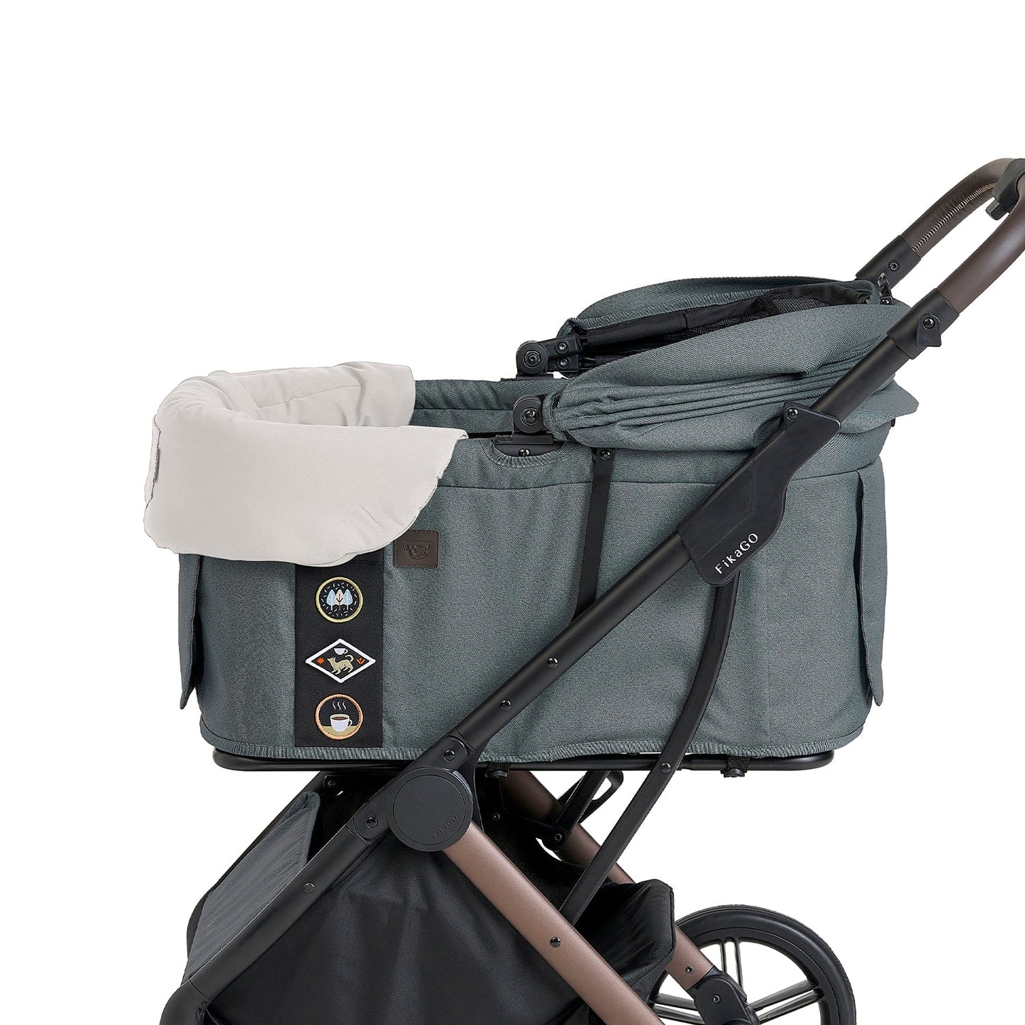 Pram Cushion - Creamy